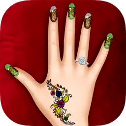 公主美甲艺术沙龙 ：美甲游戏的女孩 ！把你的指甲护理
